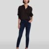 7 For All Mankind Slim Illusion Ankle Skinny In Twilight Blue -7 For All Mankind Shop AU8121467A SXTB 1