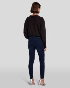 7 For All Mankind Slim Illusion Ankle Skinny In Twilight Blue -7 For All Mankind Shop AU8121467A SXTB 4