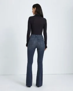 7 For All Mankind No Filter Ultra High Rise Skinny Bootcut In Edelweiss -7 For All Mankind Shop EDIT 7U413850 NFE 4