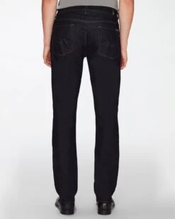 7 For All Mankind Luxe Performance Straight In Rinse Blue -7 For All Mankind Shop JSSCB800RB 0326 B