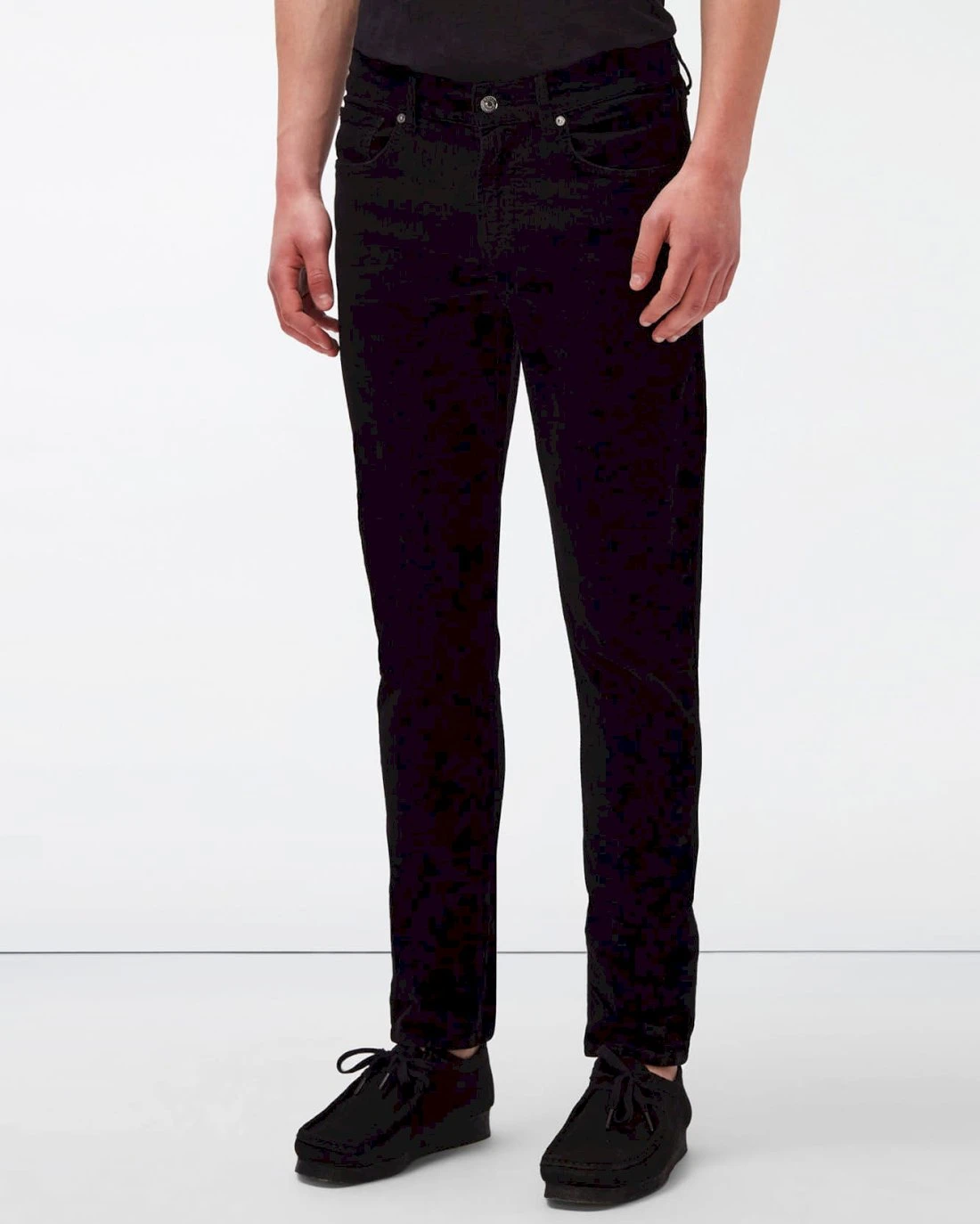 7 For All Mankind Slimmy Tapered Corduroy In Black 4 7 For All Mankind Slimmy Tapered Corduroy In Black - Image 2