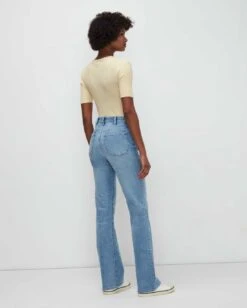 7 For All Mankind Beauty Denim Easy Boot In Floral -7 For All Mankind Shop b80f224e52eb3c36038880aa65ce9ddc