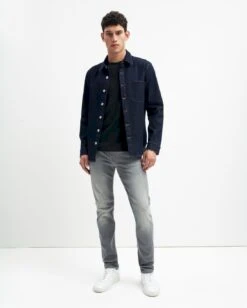 7 For All Mankind Luxe Performance Plus Slimmy Tapered In Grey -7 For All Mankind Shop c3078ee38393dce42ddb58653d12a583