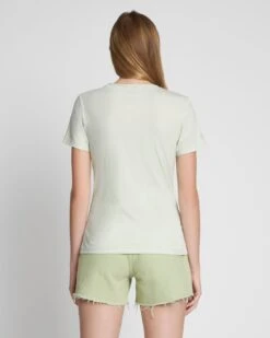 7 For All Mankind Pima Cotton Easy V-Neck Tee In Seafoam -7 For All Mankind Shop c54aada68a23ab0de647b2b31ab75958