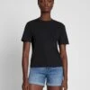 7 For All Mankind Everyday Crew Neck Tee In Black -7 For All Mankind Shop d2518304e1eacd2c2622d946d4247667