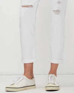 7 For All Mankind Luxe Vintage Josefina With Destroy In Broken Twill White -7 For All Mankind Shop e1bcedfedf0870349e37a3e162f6c54d