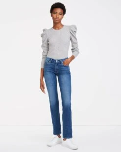 7 For All Mankind Kimmie Straight In Harbor