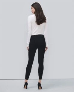 7 For All Mankind B(air) Aubrey Ankle Jean In Rinsed Black -7 For All Mankind Shop e474d1e7a517f6aa19405e372ae933f6