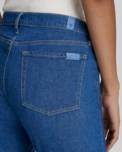 7 For All Mankind No Filter Low Rise Flare In Aquamarine -7 For All Mankind Shop ecddae1ac22f1b1531c98afed52a835f