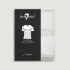 7 For All Mankind V-Neck Tee 2 Pack In White -7 For All Mankind Shop rmt0001 wht 1